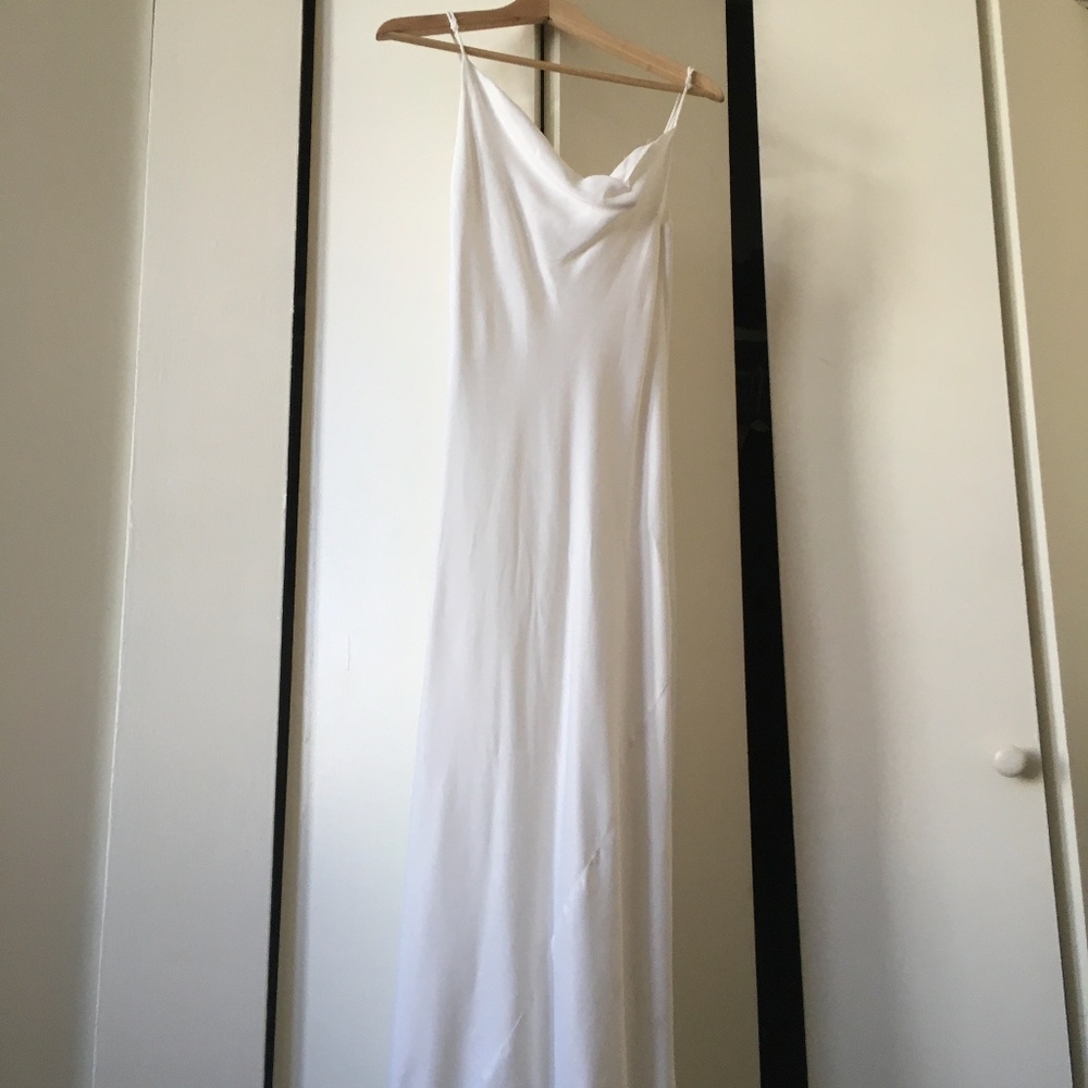 Zara Satin Lingerie Style Dress - S